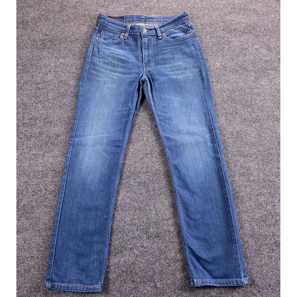 Levis 514 Straight Fit Mens Jeans Medium Wash Blue Denim 30x32 00514-1302